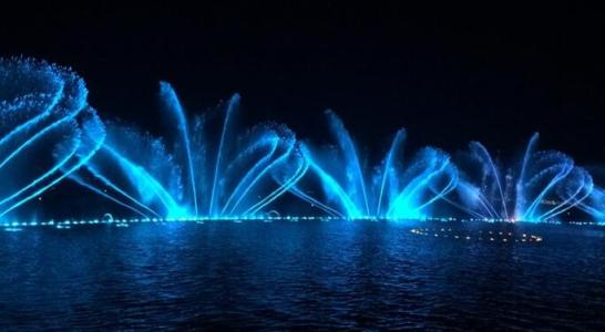 美妙的西湖音乐喷泉