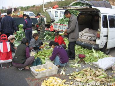 活跃的早市