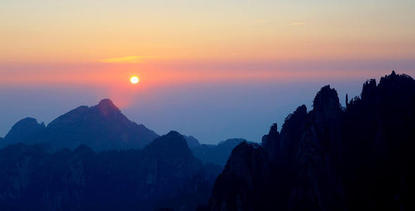 黄山看日出