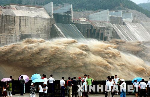 参观小浪底水库