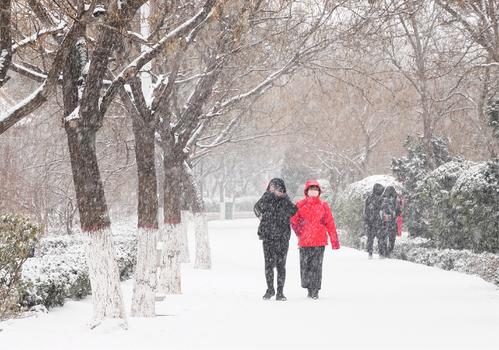 冬天下雪