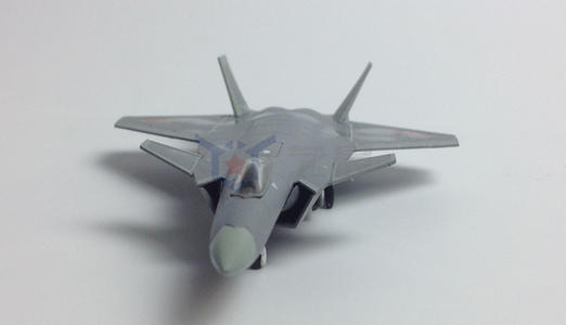 我的J-20战斗机模型