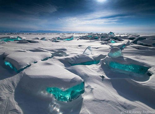 美丽的冰湖