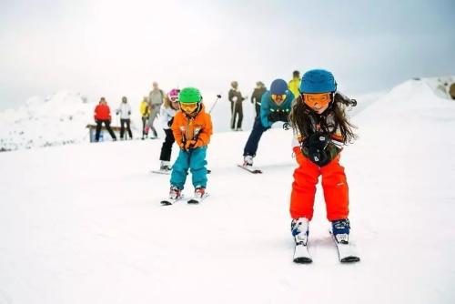 记住第一次滑雪