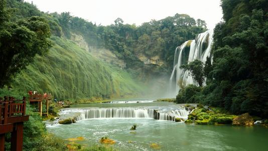 黄果树瀑布美景