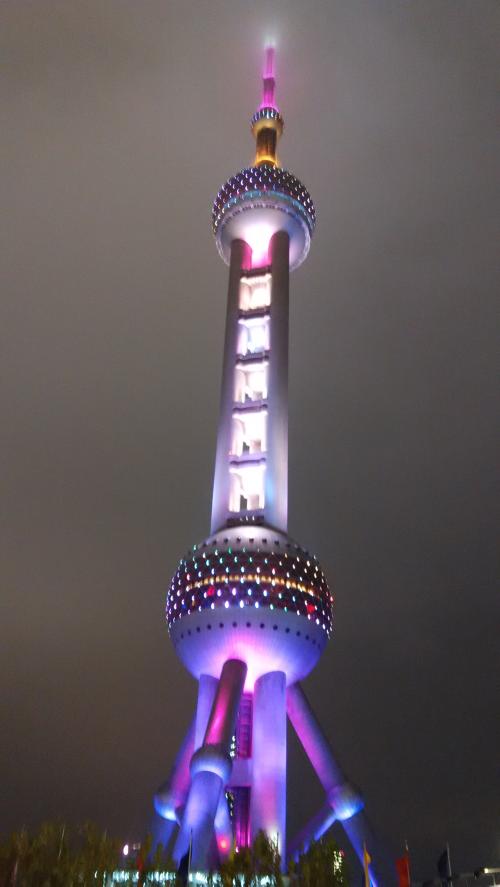 参观上海明珠塔