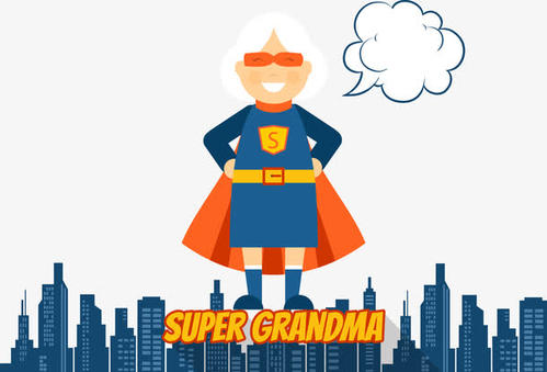 奶奶“超人”
