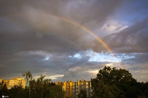 暴风雨过后的彩虹更引人注目