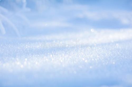 雪的白色空间