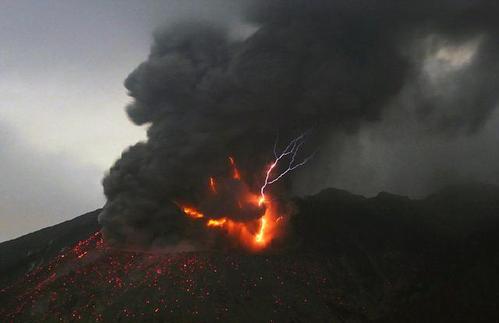 有趣的“火山喷发”实验