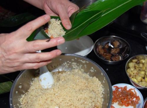 包饺子到最后