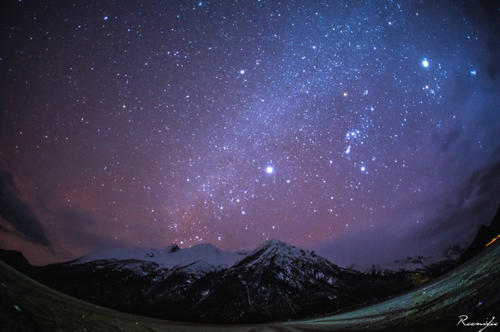 夜空中最亮的星星