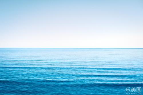 蓝色的海