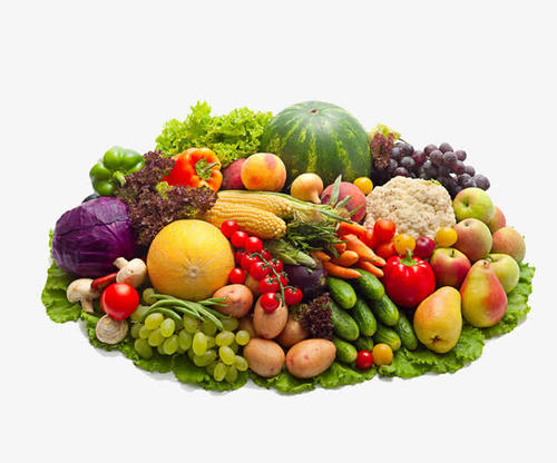 水果和蔬菜拼盘