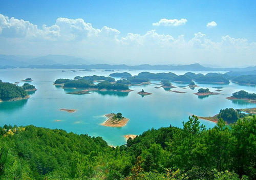 描述千岛湖的风景