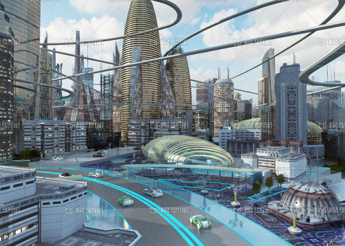 未来高科技城市