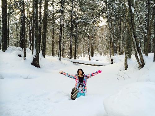 美味的妈妈走进雪乡