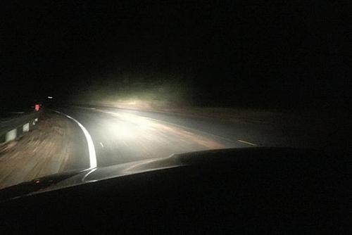 夜间道路经验