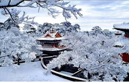 冬祖父的小精灵雪女孩