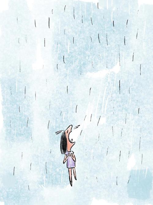 雨水仍然存在