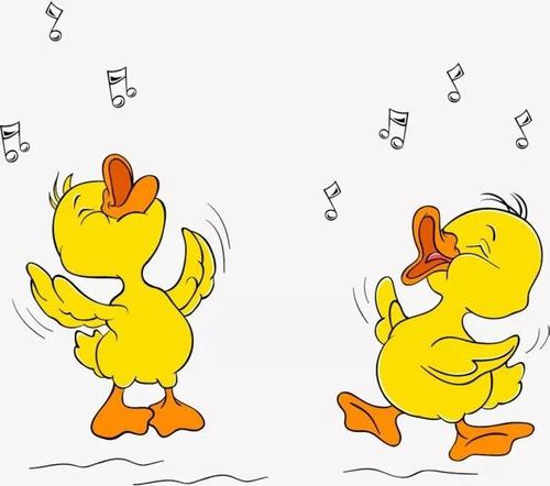 喜欢唱歌的鸭子