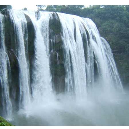 美丽的huangguoshu waterfall_1200字