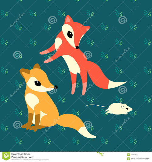 狐狸和鼠标_350字
