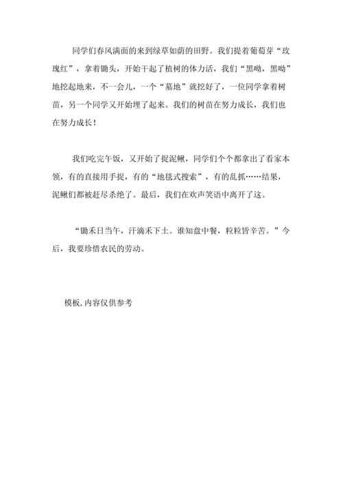 春季之旅_300字