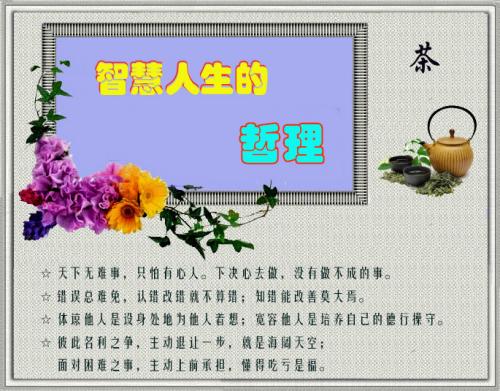 经典报价：带上你的智慧生活_550字