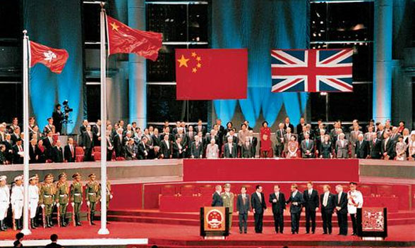 1990-1999：1997香港回归