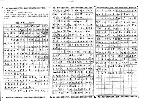 中等入口检查错误组成：鲜花绽放_1200字