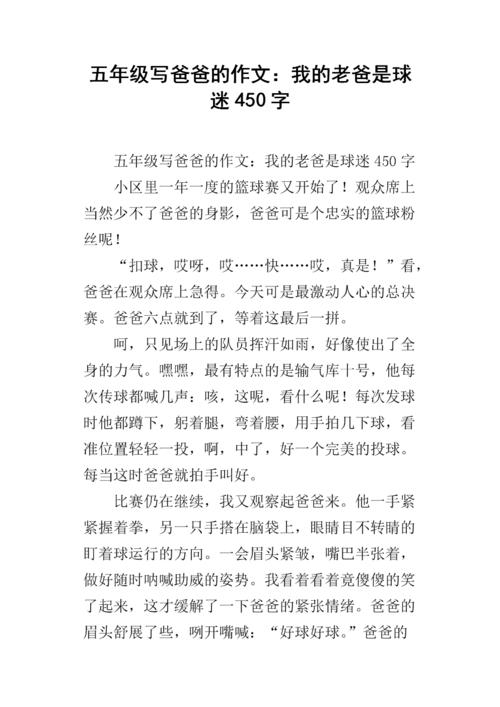 爸爸上的组成：粉丝爸爸_1000字