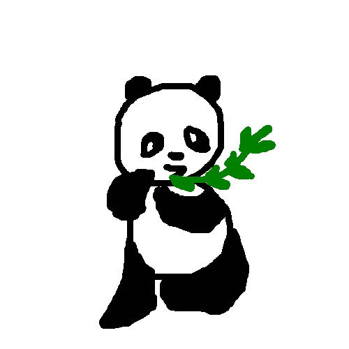 熊猫抱着我们的手_1500字
