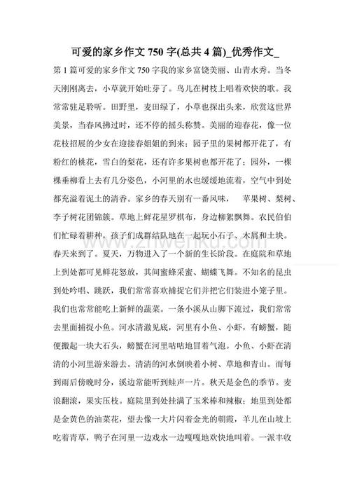 欢迎来到第18号代码：我可爱的家乡_400字