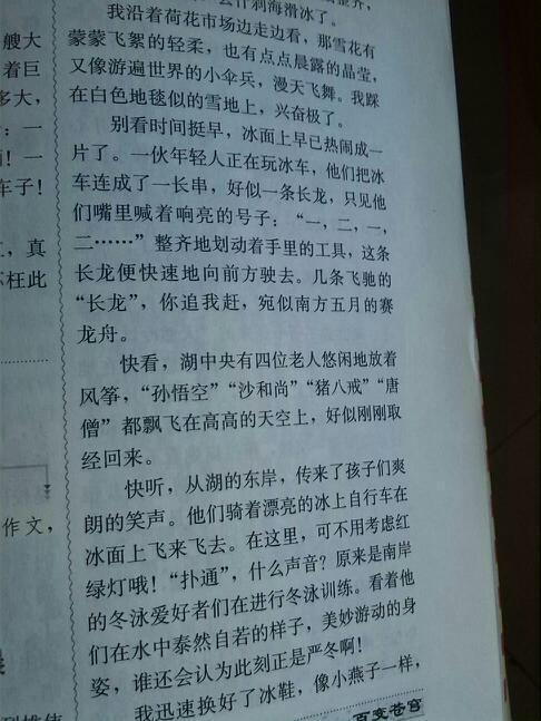 [冬季假期散文]冬季假期乐趣_700字