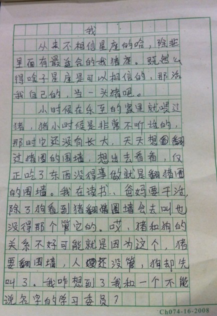 我的秘密_900字