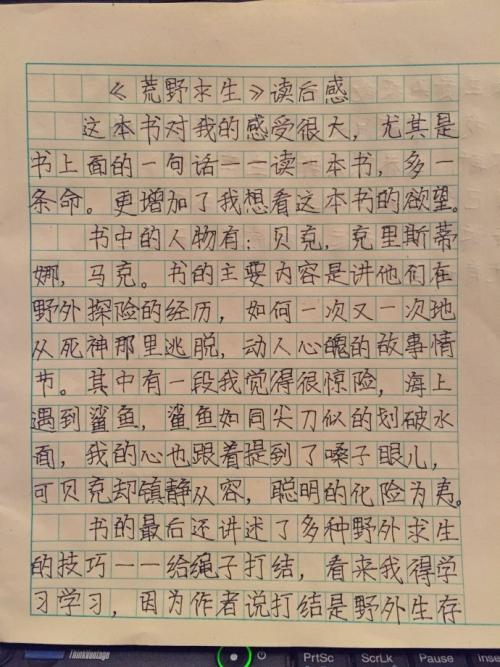 水通道_500字