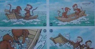 猴子划船_200字