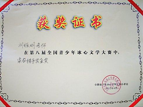 获得全国文学奖_1200字后