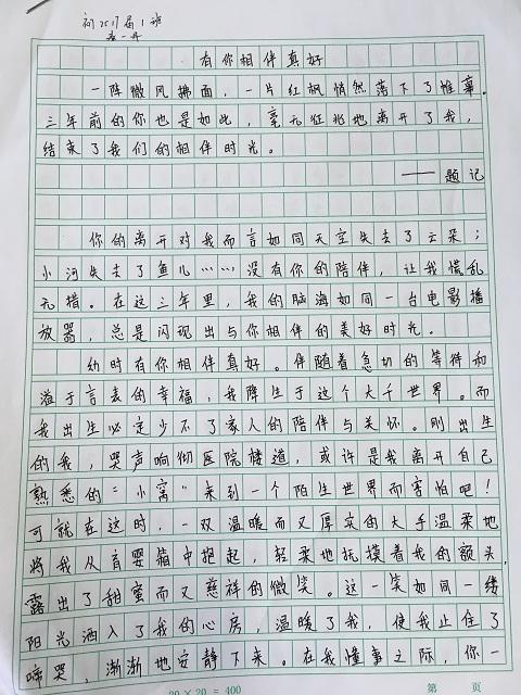 泪水_900字