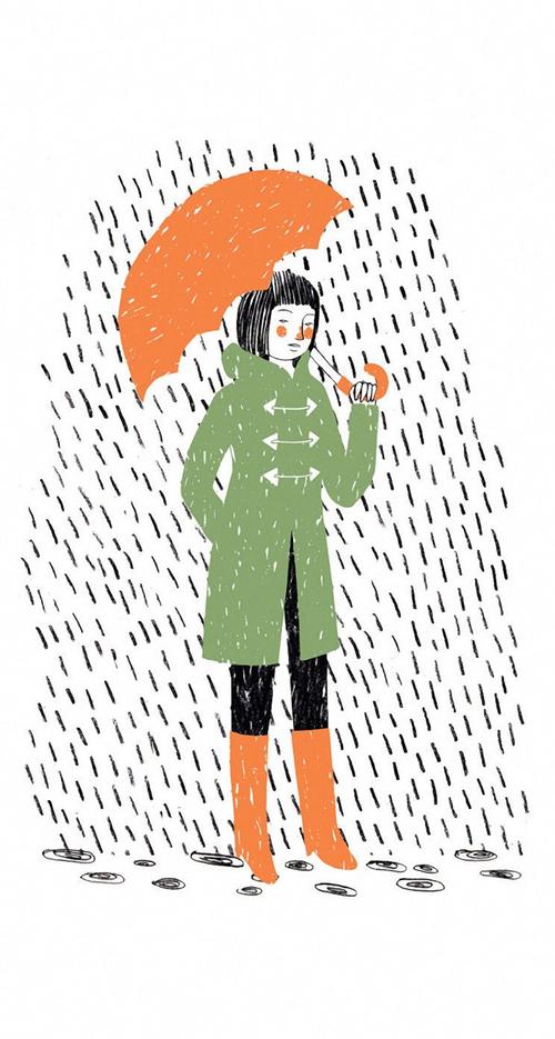 [日常天气]下雨_150字