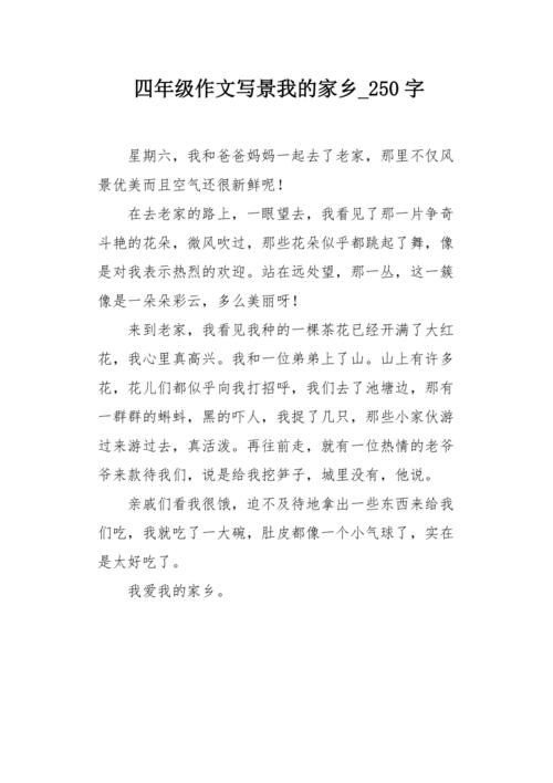 父母给我的爱_250字