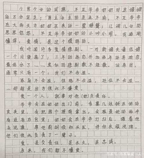 初级三作响：一次眼睛_1000字