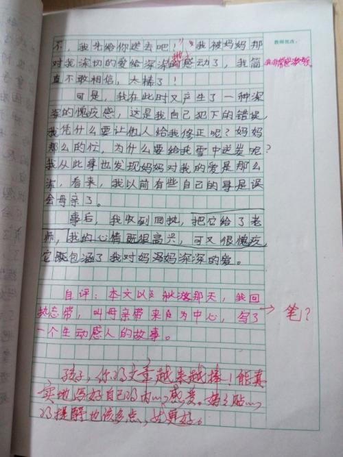 与母爱的构成：有一种叫做母亲的爱情_650字